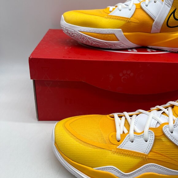 Nike Kyrie Infinity TB Promo Size 12 Gold White DX6653-701 Men Shoes Sneakers - Picture 5 of 8